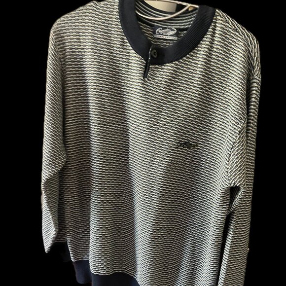 Vintage Crocodile Original Crocodile Sweater Tennis Sweater Size Small Unisex - Picture 1 of 7